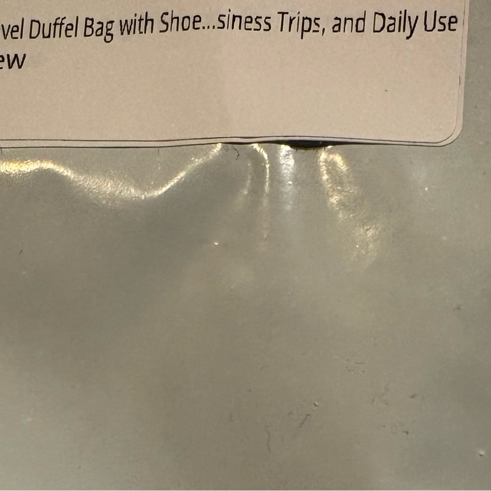 NEW, Travel Duffle with Shoe Compartments - Picture 7 of 7